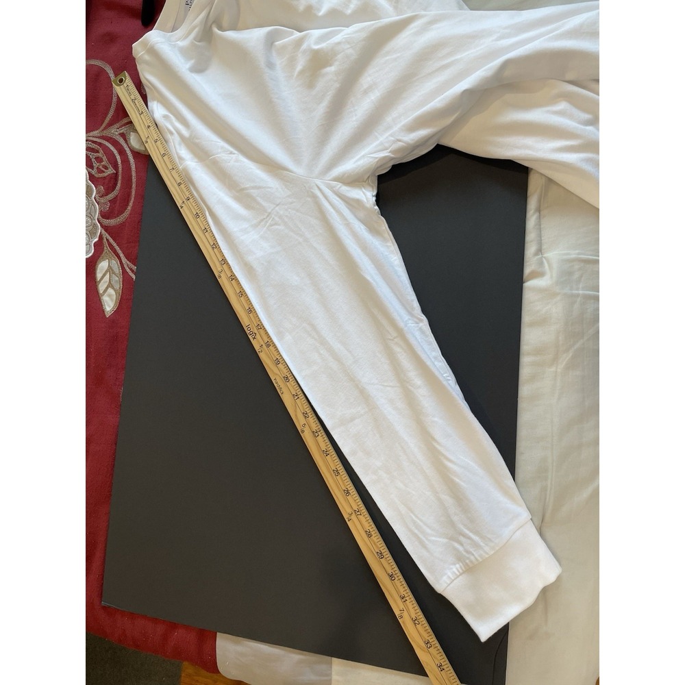 NEW Polo Ralph Lauren Long Sleeve T-Shirt XXL Classic Fit Jersey White Crewneck - Picture 10 of 10
